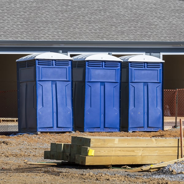 how do you ensure the porta potties are secure and safe from vandalism during an event in Falls Mills